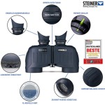 Steiner Commander 7x50 Teropong Laut – Tahan Air hingga 10 Meter, Jarak Pandang 145m, Gambar Tajam dan Jelas – Kualitas Terbaik, Memenuhi Standar Tertinggi